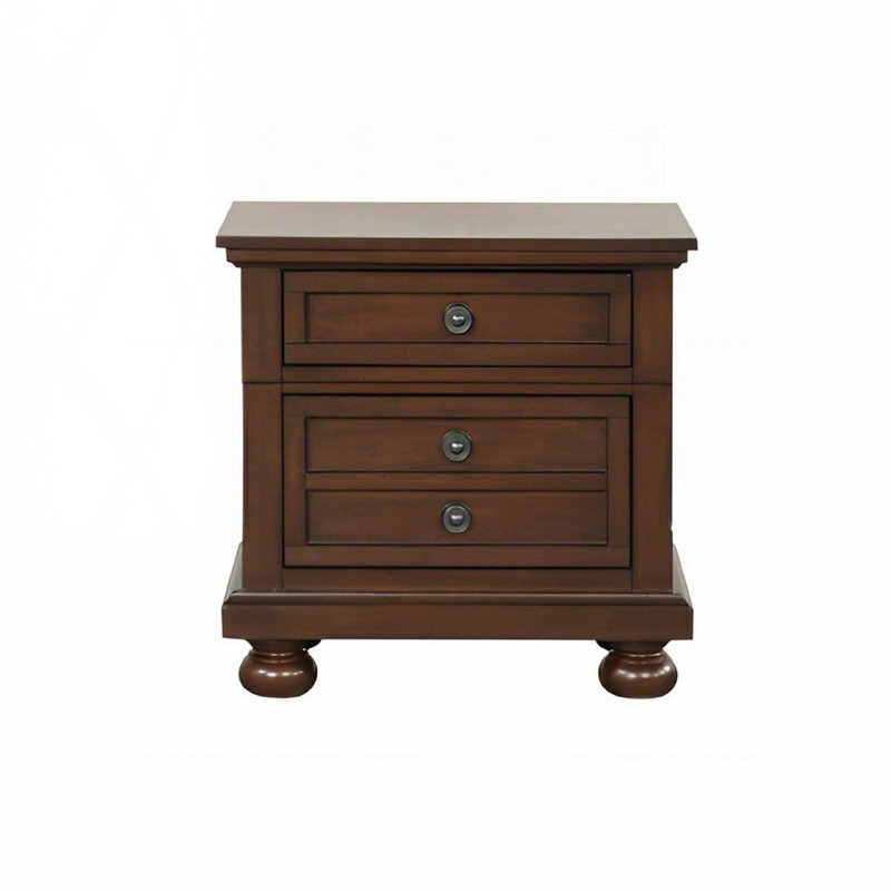 Dark Cherry Nightstand
