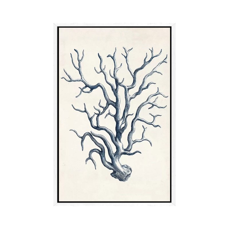 Coastal Collection In Indigo IV by Vision Studio - Gallery-Wrapped Canvas Giclée on Canvas, 101.6 cm H x 66.04 cm W