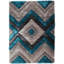 Tapis bleu sarcelle Garion-126658165
