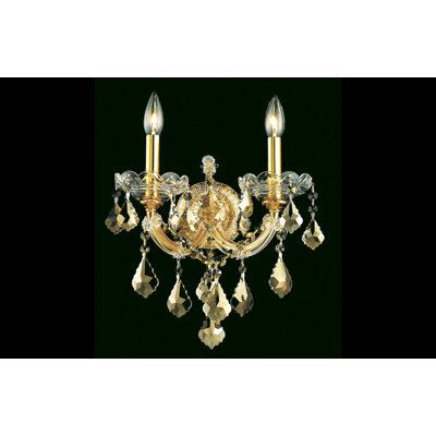 Lampe murale bougie 2 lumières Traverso