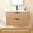 30'' Modern Wall-Mounted Single Bathroom Vanity Set-374279512