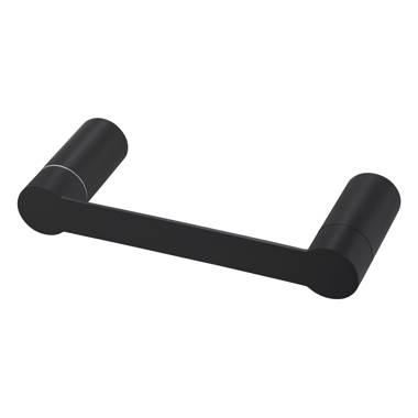 Moen Align Matte Black Wall Mount Pivot Toilet Paper Holder in the Toilet  Paper Holders department at