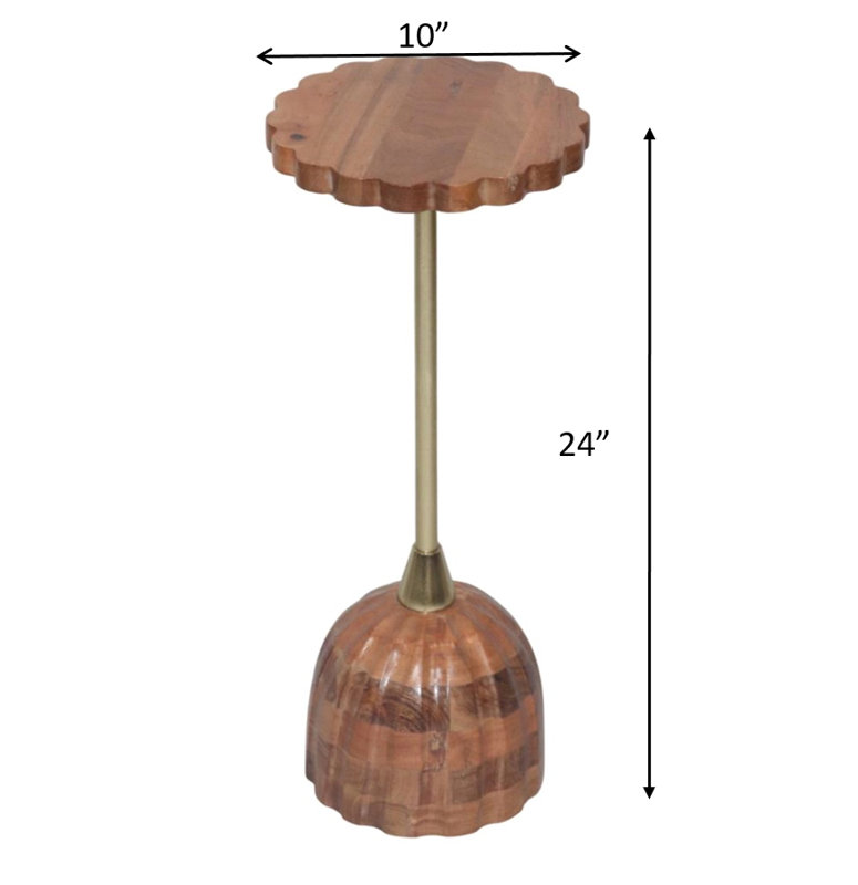 Table basse Valewood avec dessus en bois