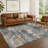 Machine Washable Indoor/Outdoor Wagenen ACN2368 Abstract Rug-874558861