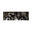 Vintage Motorcycle by Dylan Matthews - Panoramic Print on Canvas-393912586-277190424