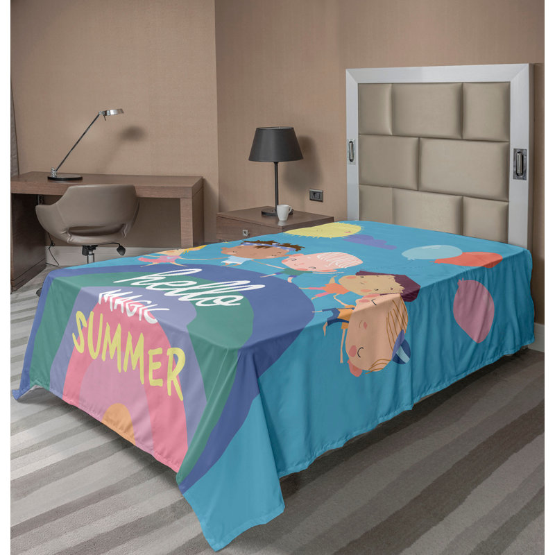 Drap plat Ambesonne, Drap plat pour lit simple TG