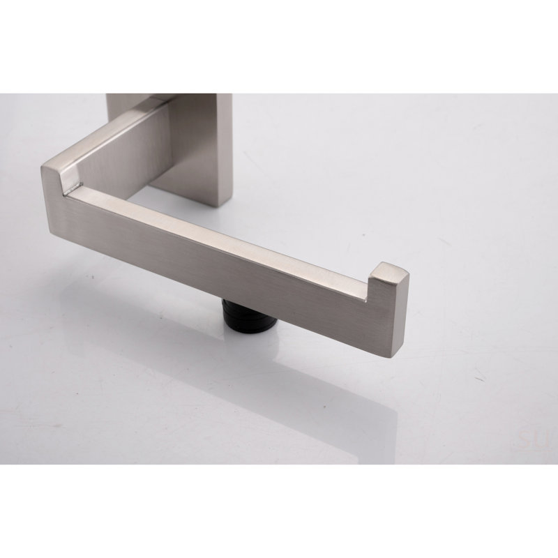 Ensemble de 5 accessoires de quincaillerie de salle de bain, Nickel brossé