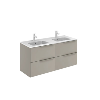 Ensemble de meuble-lavabo double 48 po Mio