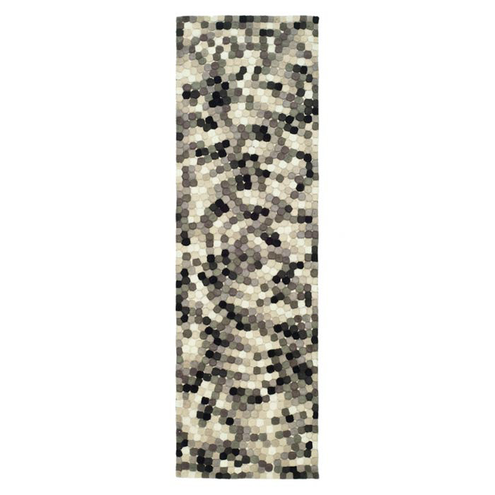 Steuart Hand Tufted Wool Abstract Rug, Runner 2'6" x 6'