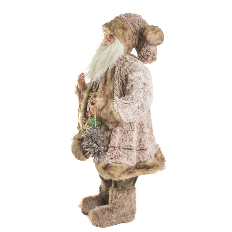 Père Noël nordique brun