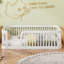 Structure de lit simple en bois avec clôture Wood, blanc-1479959511