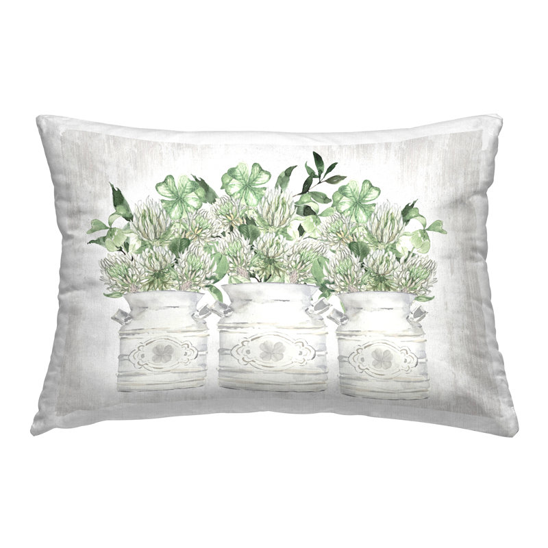 Floral Throw Pillow