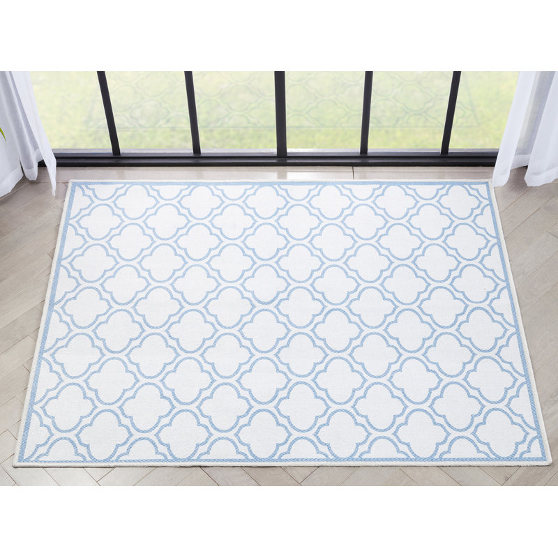 Tapis ivoire Kehr Lattice, Rectangle 3 pi 3 po x 5 pi
