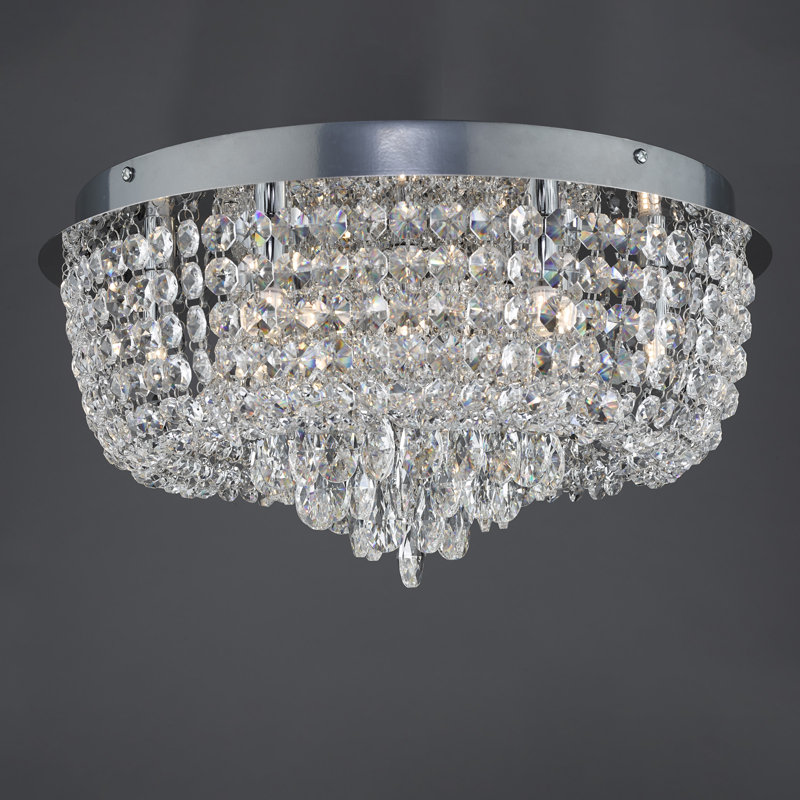 Dovray Crystal Flush Mount