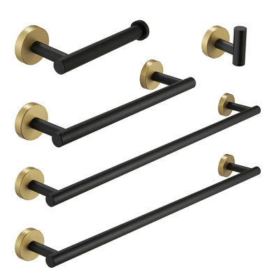 Bathroom Accessories Set,Stainless Steel Bathroom Hardware Set,Bath Towel Bar Set,Towel Racks For Bathroom Wall Mounted