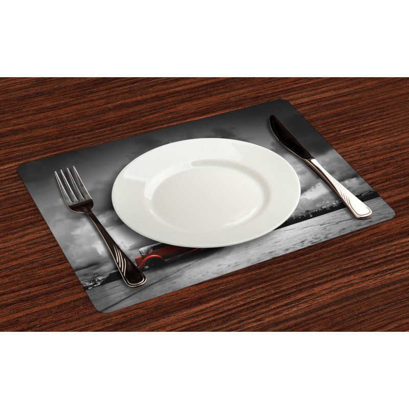 Polyester Cities & Maps Rectangle Placemat