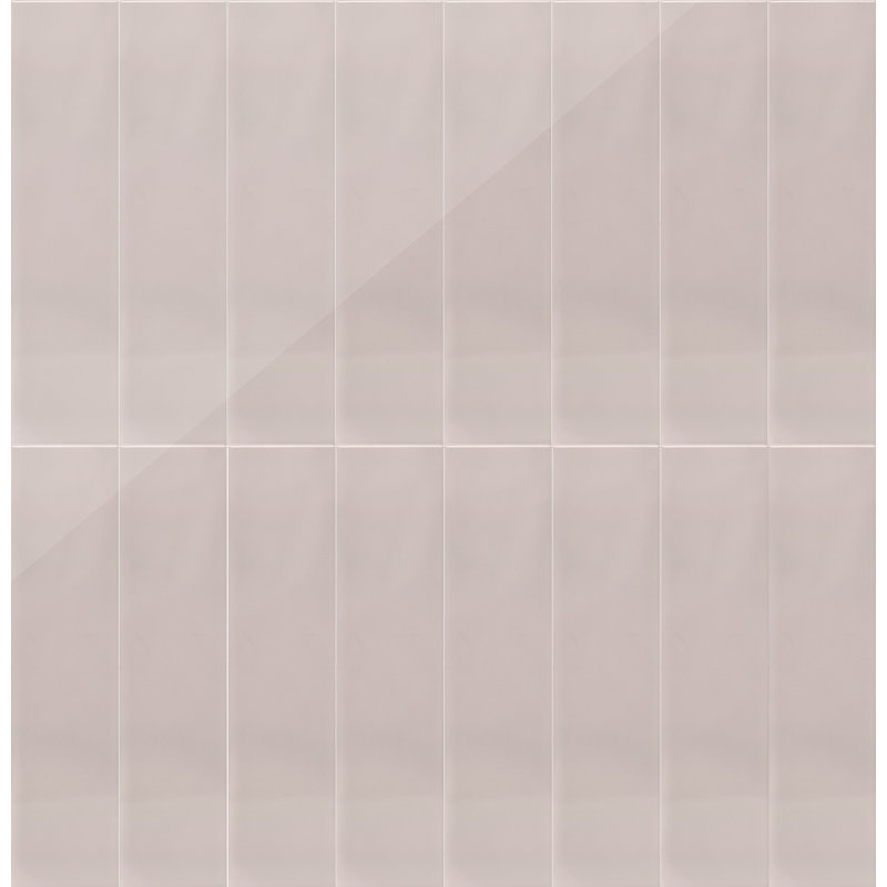 Kreative Studio 4 in. x 16 in.  Porcelain Wall Tile (16.73 Sq. Ft. / Case), Sidewalk Gloss