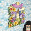Décoration «Bless Our Home Cross Holiday» par G. Debrekht
