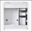 Ensemble de meuble-lavabo 30 po avec lavabo en céramique à 3 tiroirs et portes à fermeture douce-1415583906
