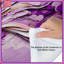 Édredon mauve à motif abstrait-126342721