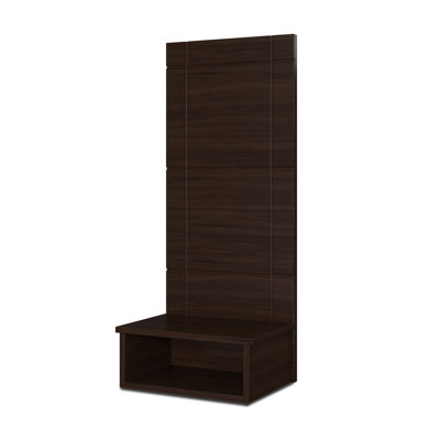 King Hanging Nightstand With Side Panel