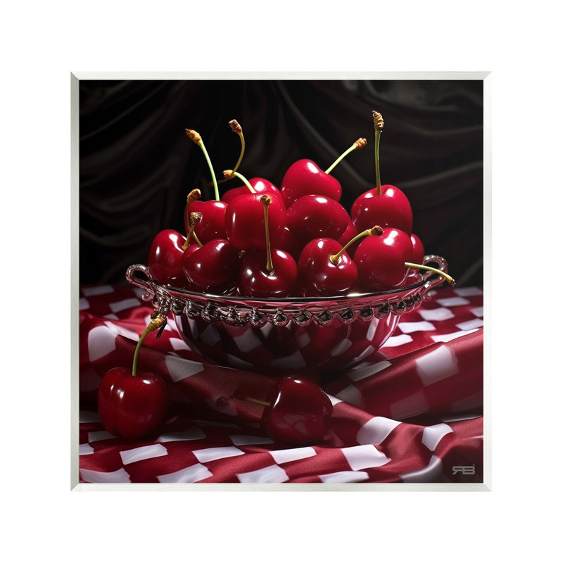 «Plump Cherries Still Life» par RB