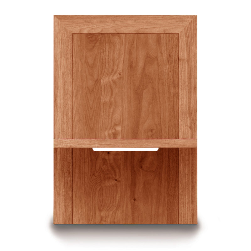 Moduluxe Solid Wood Nightstand, Natural Cherry