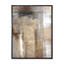 Le brun rencontre l'art abstrait beige Le brun rencontre l'art abstrait beige