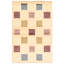 Tapis beige Finie Peshawar Ziegler 4 pi 1 po x 6 pi 4 po