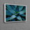 Impression personnalisée de plante grasse botanique sur toile de coton, idéale pour rehausser les murs du bureau et du salon