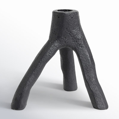 Iron Candlestick Holder