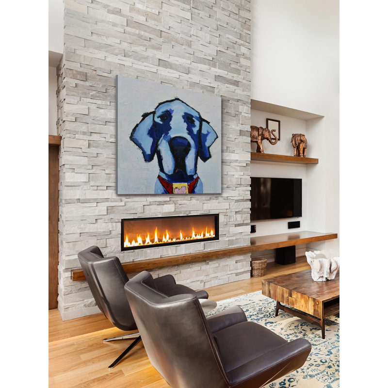 " Luv " by Michelle Rivera, 32" H x 32" W x 1.5" D