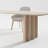 Rubell Ash Solid Wood Dining Table-1589391201