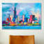«Chicago 5» par Richard Wallich, reproduction d'art sur toile-303746103-383289109-383289068