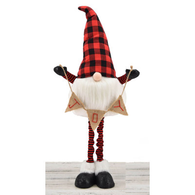Gnome tenant une joyeuse fête festive