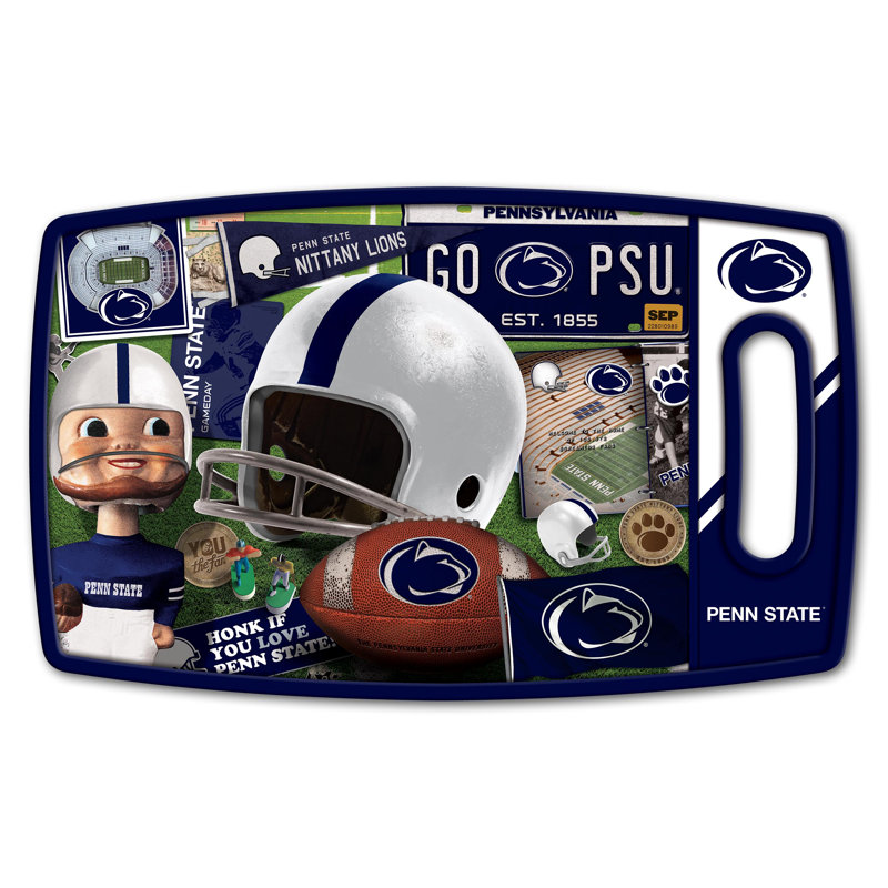 NCAA Retro Series Cutting Board, Penn State Nittany