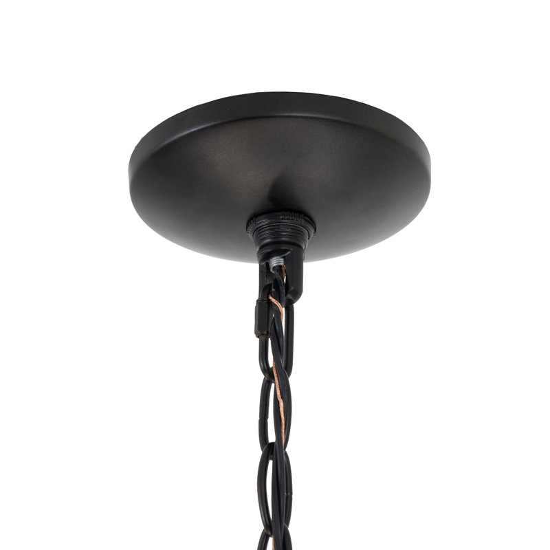 Mixon 6 - Light Wagon Wheel Chandelier