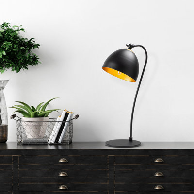 Lampe de table en métal Bilmar