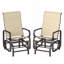 Ensemble de 2 chaises longues confortables