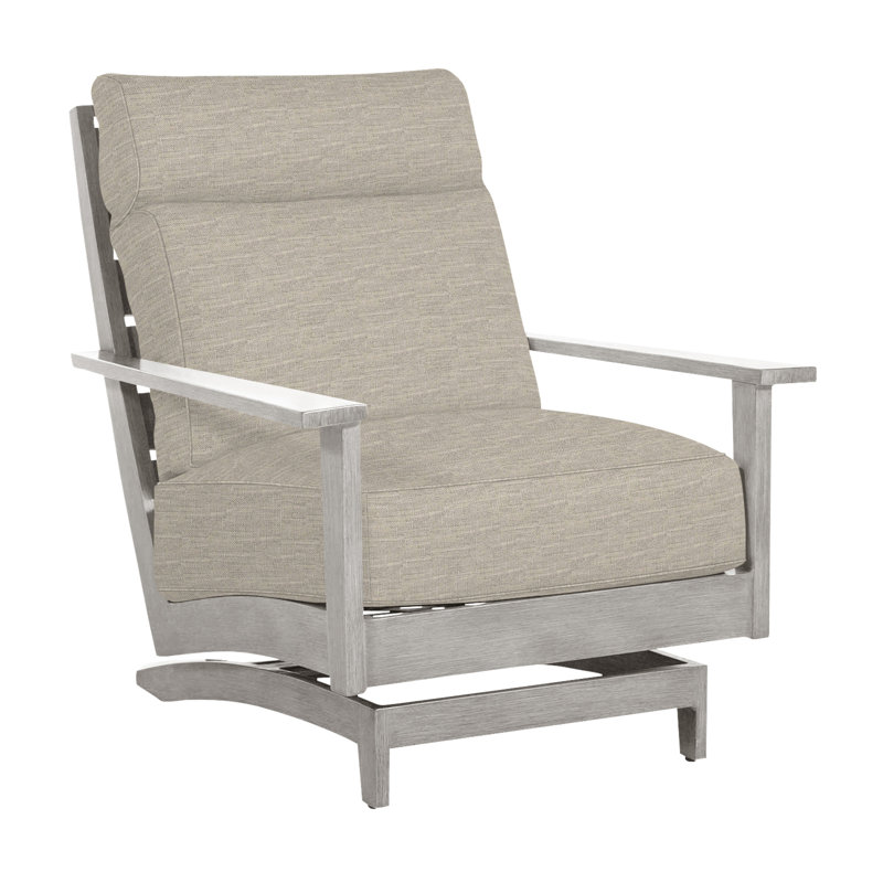 Chaise longue d'extérieur Kennebunkport, Huître, Sunbrella® ‑ lin colombe, Welt + bourre standard