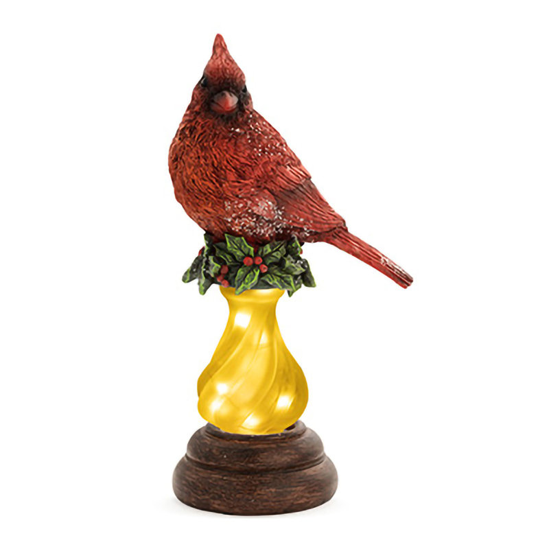 Cardinal à DEL sur pied