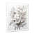 White Single Picture Framed