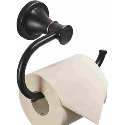 Porte-papier hygiénique en bronze huilé