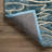 Addison Calabar Transitional Abstract Waves Lagoon 5’ X 7’6" Area Rug-67588001