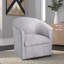 Chaise pivotante, chaise rembourrée, chaise d'appoint, chaise de chambre à coucher-1837236636
