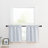 Polyester Blackout Rod Pocket Valance (Set of 2)-1163939975-1163940016