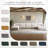 Maelina 7 - Piece Upholstered Beige Corduroy Modular Sectional Sofa with Pillow Back and Removable Ottoman-108111419