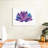 " Purple Lotus Silhouette " by Boho Mama-693041865