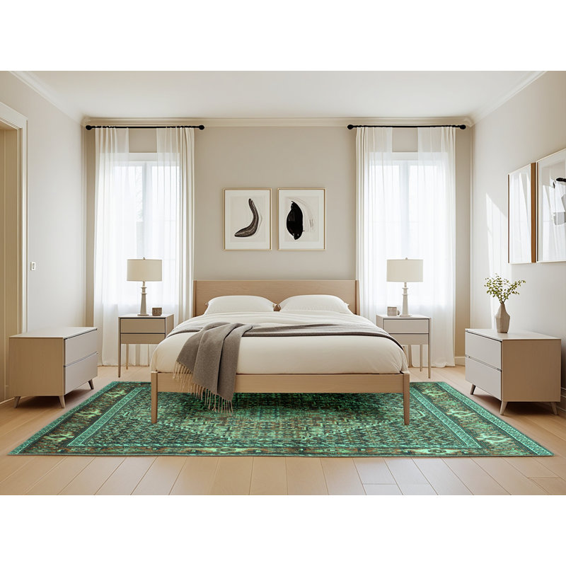 Performance Oriental Indoor Rug, Rectangle 5' x 8'