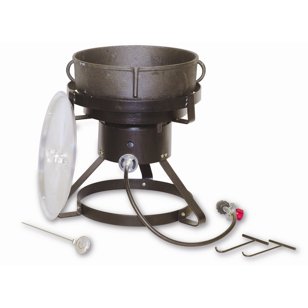 King Kooker Tall Cooker Single Burner High Pressure Propane Jambalaya Kit King Kooker
